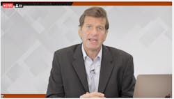Dr. Jeffrey Rosensweig, director of the John Robson Program in Business, Public Policy & Government at Goizueta Business School of Emory University, provided insights on economic trends affecting the heavy duty commercial vehicle manufacturing market during “A Global Economic Outlook” presentation at the Heavy Duty Dialogue 2020 virtual fall meeting. Dr. Jeffrey Rosensweig, director of the John Robson Program in Business, Public Policy & Government at Goizueta Business School of Emory University, provided insights on economic trends affecting the heavy duty commercial vehicle manufacturing market during “A Global Economic Outlook” presentation at the Heavy Duty Dialogue 2020 virtual fall meeting.