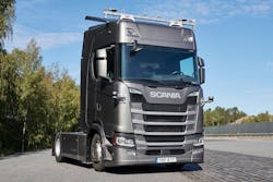 TuSimple and the Traton Group have partnered to test driverless technology on the Scania S500 in Sweden. TuSimple and the Traton Group have partnered to test driverless technology on the Scania S500 in Sweden.
