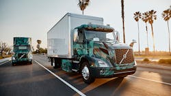 The Class 8 Volvo VNR Electric is currently being tested in Southern California. The Class 8 Volvo VNR Electric is currently being tested in Southern California.