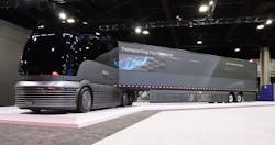 The HDC-6 NEPTUNE concept fuel cell electric truck. The HDC-6 NEPTUNE concept fuel cell electric truck.
