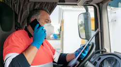 Truck Driver Mask Covid19 Miguel Perfectti Dreamstime