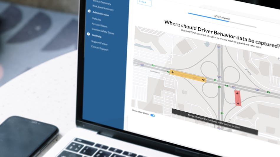 Fleet managers can create custom alert zones for their drivers by flagging areas on maps within the Drivewyze system.
