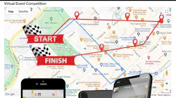 Rolling Strong 5 K Virtual Map