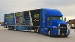 Mack Trucks donated a Mack Anthem 70-in. Stand Up Sleeper to ATA's Share The Road program for 2021. Mack Trucks donated a Mack Anthem 70-in. Stand Up Sleeper to ATA's Share The Road program for 2021.