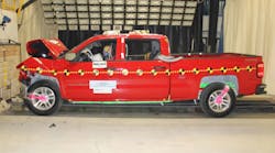 The 2014 Chevrolet Silverado received a five-star overall crash test rating from NHTSA.