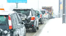 Winter Highway Traffic Congestion Marc Bruxelle Dreamstime