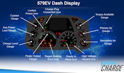 Peterbilt Model 579 Ev Dash Display Peterbilt Model 579 Ev Dash Display