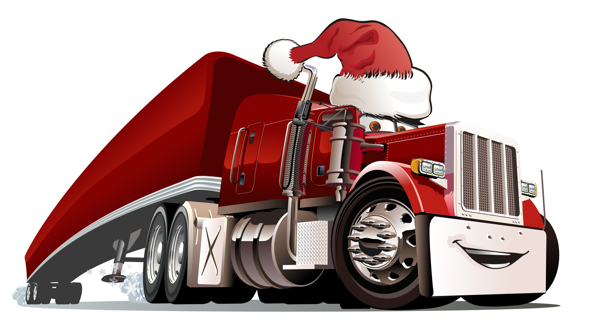 Santa Semi Truck Mechanik Dreamstime 5fd7cbc7dafc9