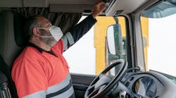 Truck Driver Mask Miguel Perfectti Dreamstime