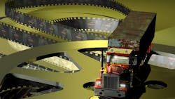 Film Reel Truck Philcold Dreamstime Film Reel Truck Philcold Dreamstime