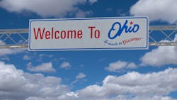 Welcome To Ohio Sign Paul Brady Dreamstime
