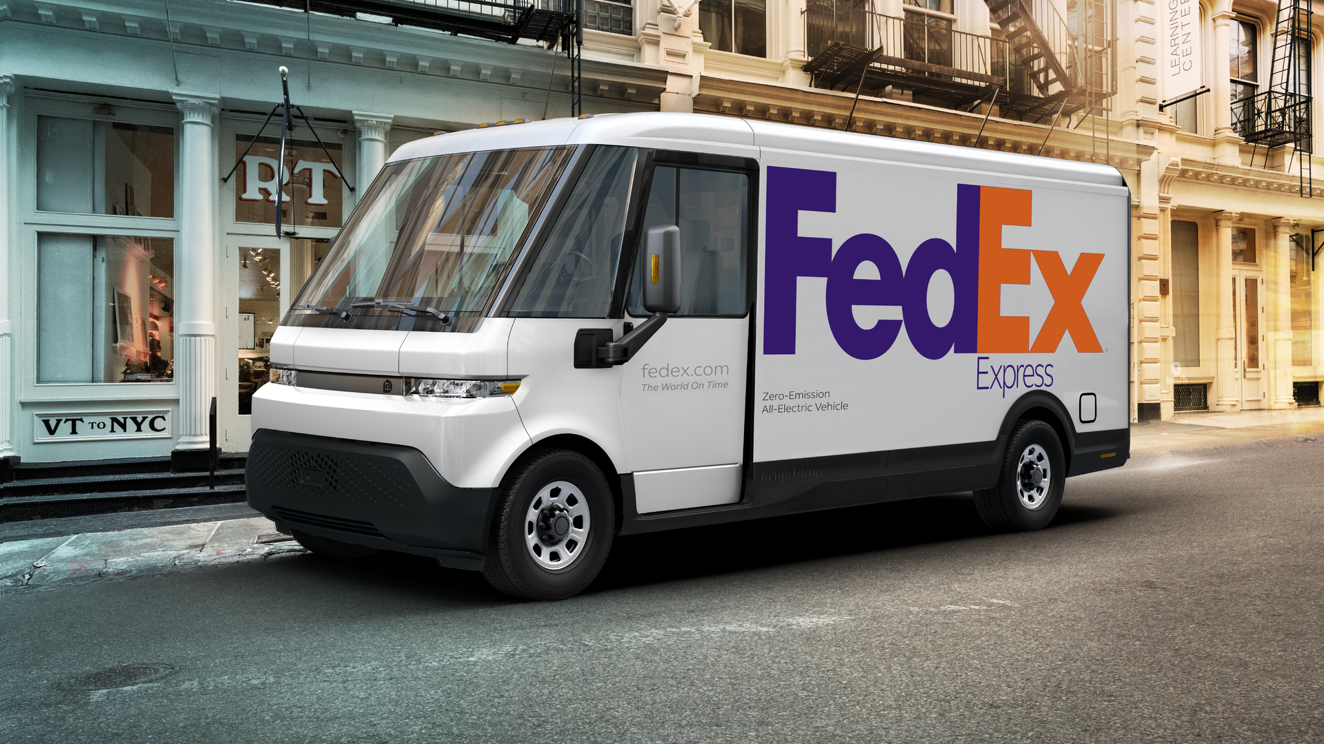 Bright Drop Ev600 With Fed Ex Express Branding 6006f317a4b9a
