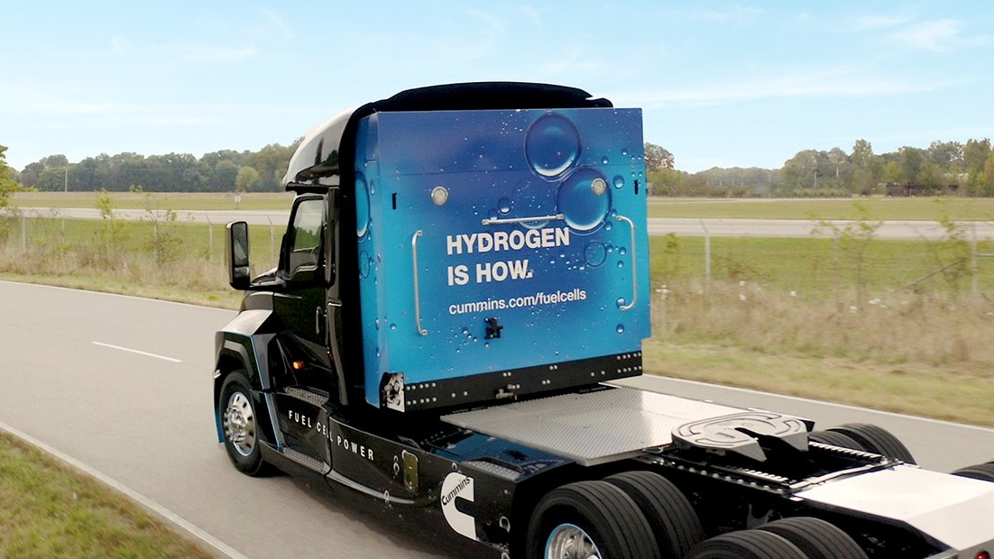 Cummins Hydrogen Fuel Cell Truck 5ff4a36d1a9f7