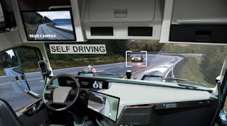 Self Driving Truck Autonomous Scharfsinn86 Dreamstime