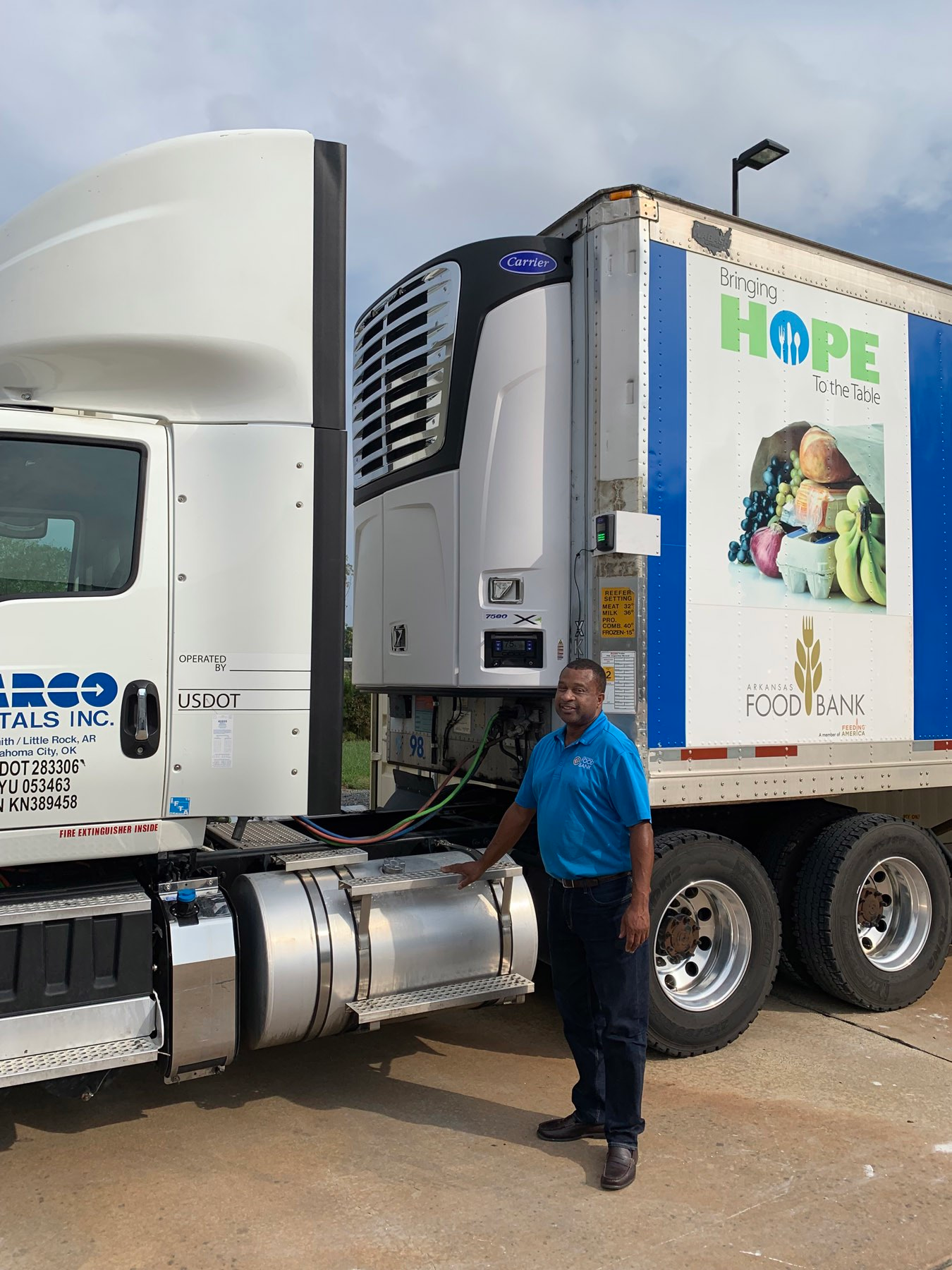 Arkansas Foodbank Rig With Carrier Transicold Unit 6010a47f94931