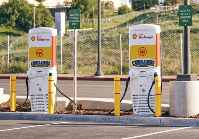Shell deploys charging infrastructure through its subsidiary Greenlots.