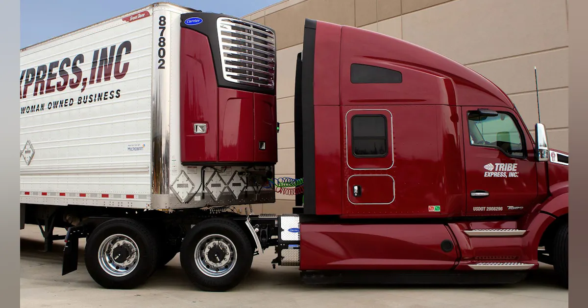 Tribe expands fleet with solar panel-equipped reefer units | FleetOwner