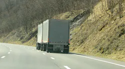 Semi Truck Highway Calvin L Leake Dreamstime