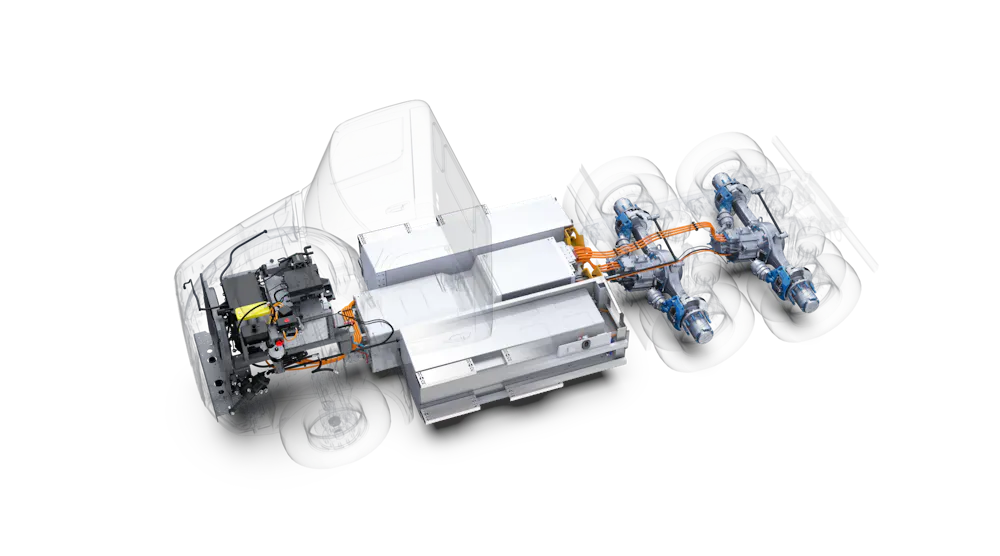 Meritor: Electric powertrain production set for mid-2021 | FleetOwner