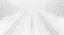 Winter Storm Highway Gaschwald Dreamstime