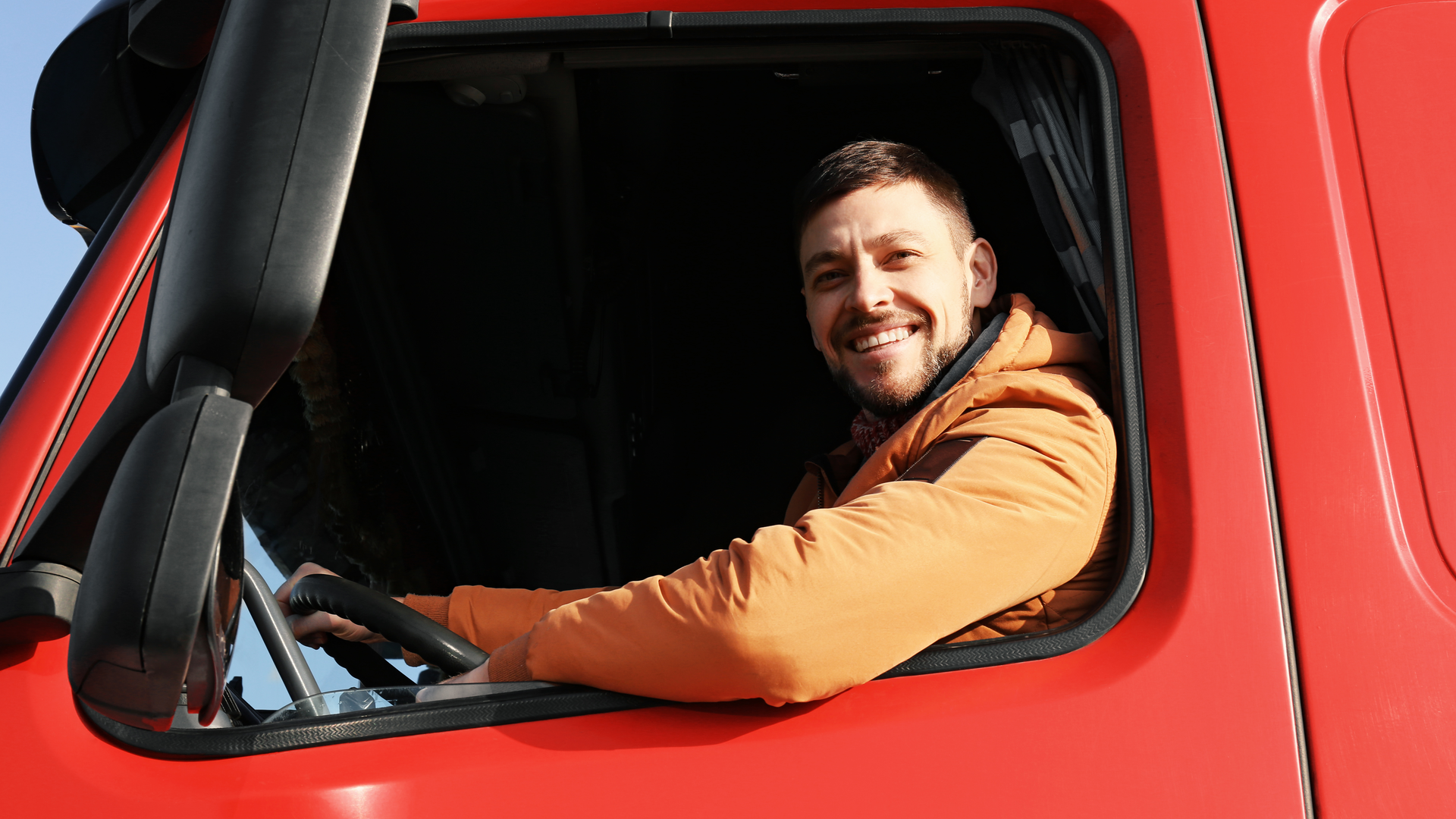 Young Semi Truck Driver Male Chernetskaya Dreamstime 6022c0eb46d50