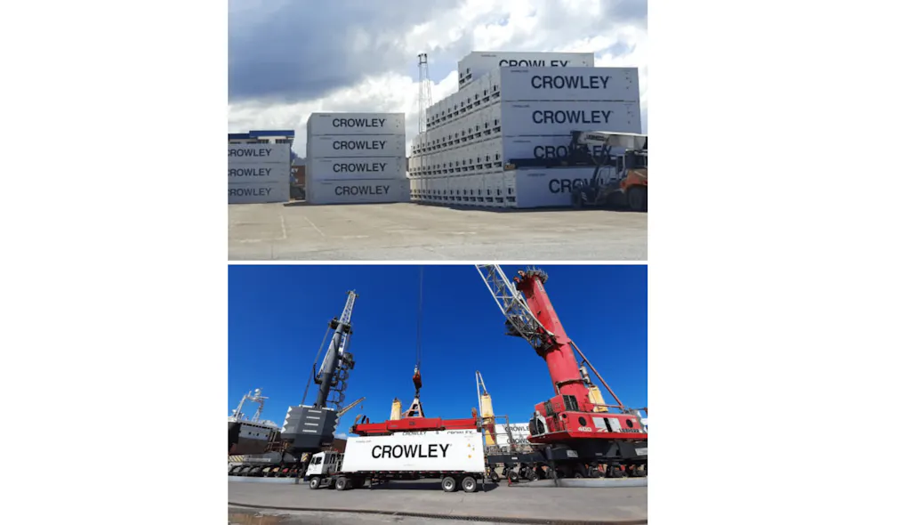 Crowley adds 355 reefer containers to meet peak demand | FleetOwner