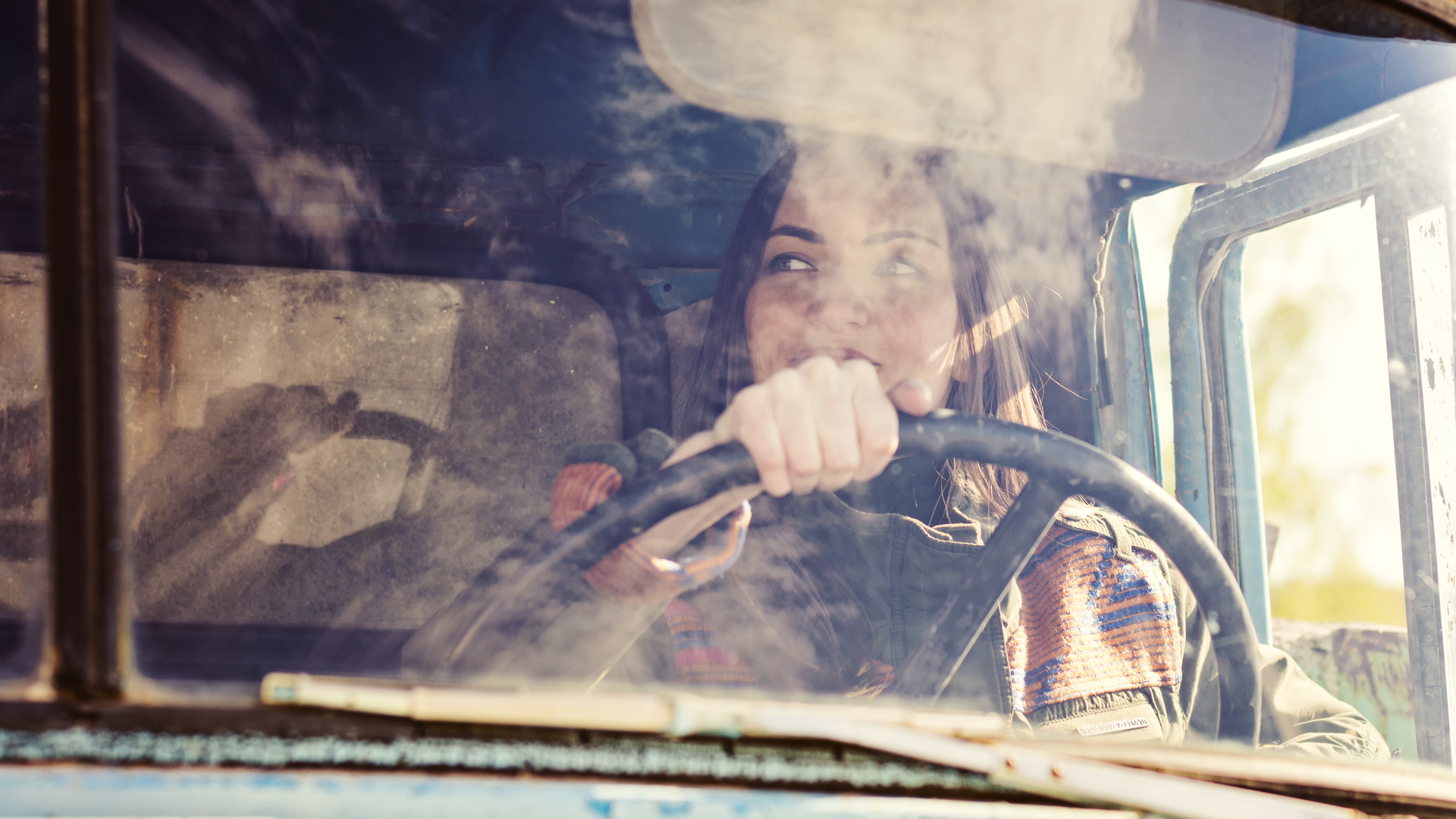 Woman Truck Driver Ruslan Galiullin Dreamstime 6041478400ddb