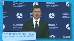 U.S. Transportation Secretary Pete Buttigieg discusses the ASCE's 2021 Report Card for America’s Infrastructure. U.S. Transportation Secretary Pete Buttigieg discusses the ASCE's 2021 Report Card for America’s Infrastructure.