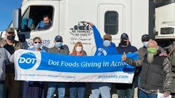 West Virginia Baptist received 38,000 pounds of food from Dot Foods and delivered it to residents of Houston.