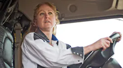 Female Truck Driver In Cab Robert Carner Dreamstime