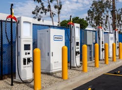 As of August 2020, Penske Truck Leasing had 21 Siemens 50k to 150 kW DC fast charging positions spread across six stations in Southern California. As of August 2020, Penske Truck Leasing had 21 Siemens 50k to 150 kW DC fast charging positions spread across six stations in Southern California.