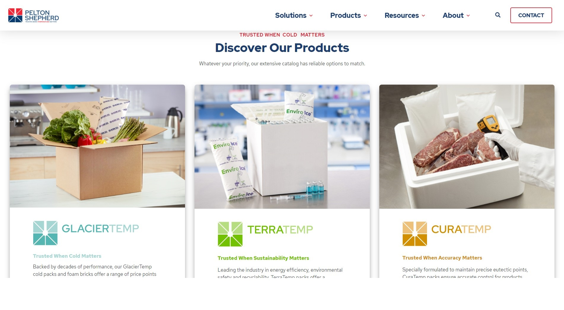 Pelton Shepherd Website Screenshot