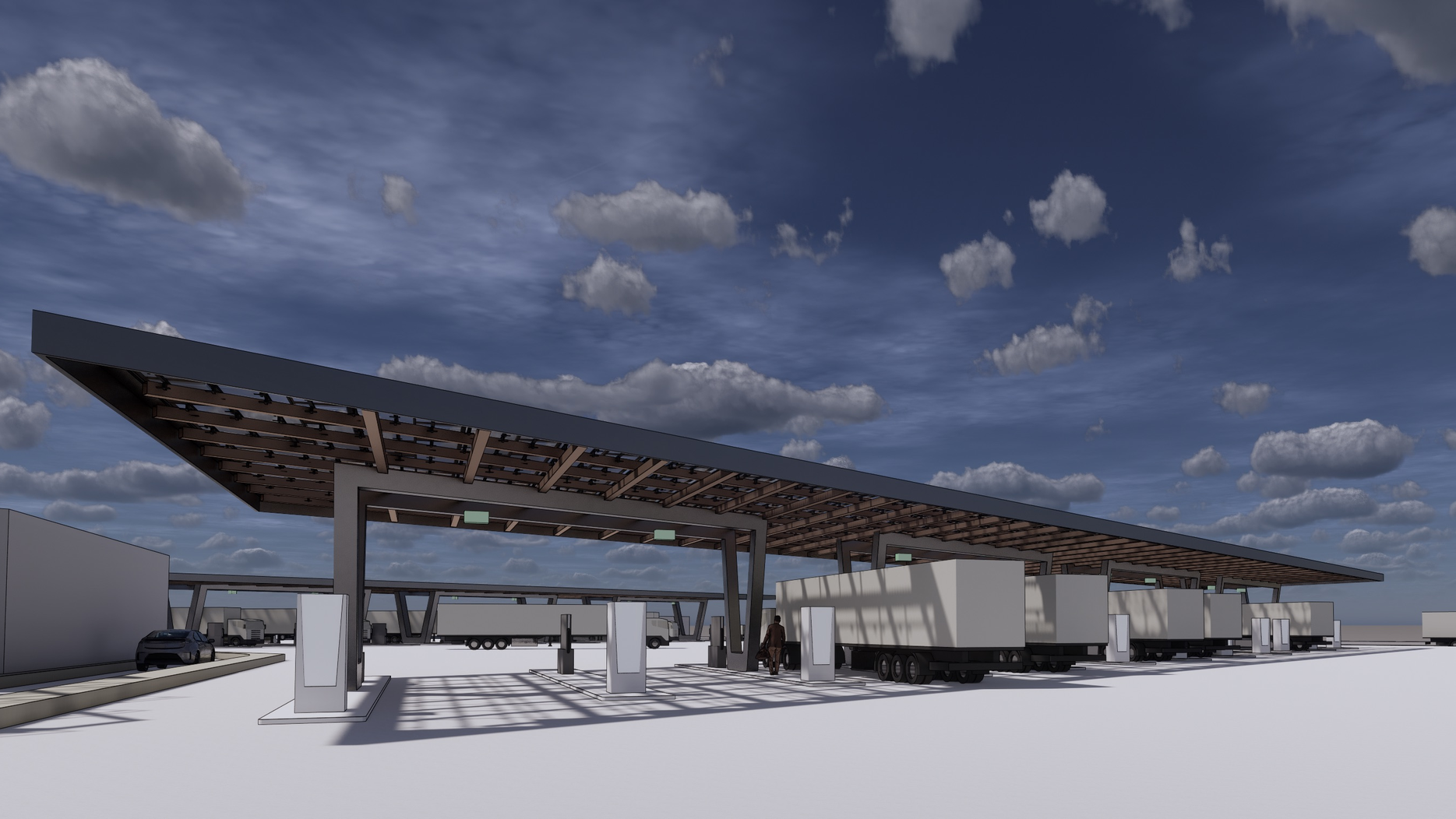 Watt Ev S First Megawatt E Truck Stop 60a26eb204507