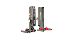 Gray Mobile Column Lift