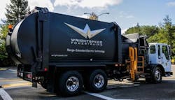 Wrightspeed used a Freightliner Condor for its 2016 pilot. Wrightspeed used a Freightliner Condor for its 2016 pilot.