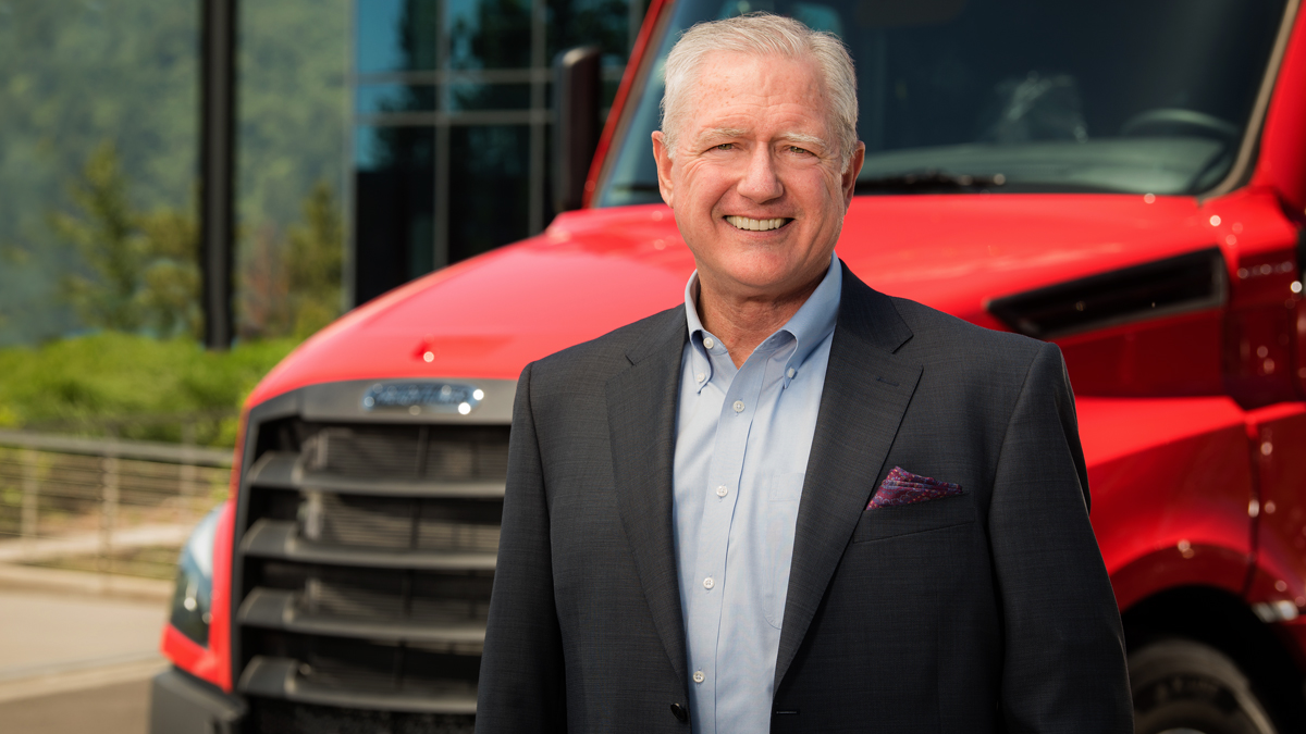 John O'Leary, president and CEO of Daimler Trucks North America
