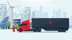 Emissions Charging Electric Truck Peter Varga Dreamstime