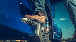 Semi Truck Driver Stepping Into Cab Welcomia Dreamstime 60c0cda34dc52 Semi Truck Driver Stepping Into Cab Welcomia Dreamstime 60c0cda34dc52