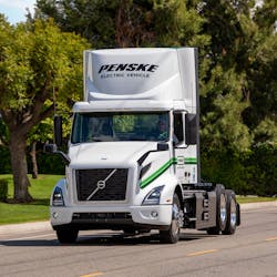 Volvo Trucks Penske Vnr Electric On The Road Volvo Trucks Penske Vnr Electric On The Road