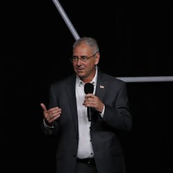 Lordstown Motors CEO Steve Burns at the June 2020 unveiling of the Lordstown Endurance battery-electric pickup truck. Lordstown Motors CEO Steve Burns at the June 2020 unveiling of the Lordstown Endurance battery-electric pickup truck.