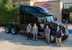 Peterbilt New Model 579 First Delivery Peterbilt New Model 579 First Delivery