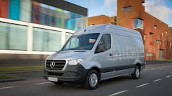 Mercedes-Benz Sprinter with the four-cylinder diesel generation of the OM654 engine family.