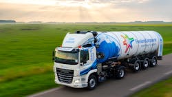 Hyzon Motors has begin testing fuel cell trucks with a DAF Trucks body in the Netherlands this year.