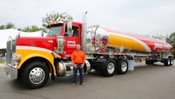 Daniel Abshire with his new Pete. Daniel Abshire with his new Pete.