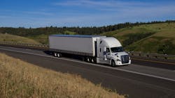 White Freightliner Truck Trailer On Highway Dakotastudios Dreamstime 60f89b6ef2473 White Freightliner Truck Trailer On Highway Dakotastudios Dreamstime 60f89b6ef2473