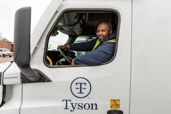 Tyson drivers have been involved in just 2.06 preventable accidents per million miles. Tyson drivers have been involved in just 2.06 preventable accidents per million miles.