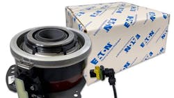Eaton’s Vehicle Group has introduced two new concentric pneumatic clutch actuators designed for commercial vehicle push-type diaphragm spring clutches. Eaton’s Vehicle Group has introduced two new concentric pneumatic clutch actuators designed for commercial vehicle push-type diaphragm spring clutches.