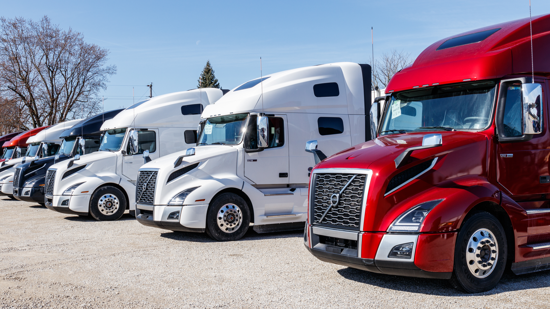 Semi Truck Volvo Fleet Jonathan Weiss Dreamstime 610b3ce2798c0