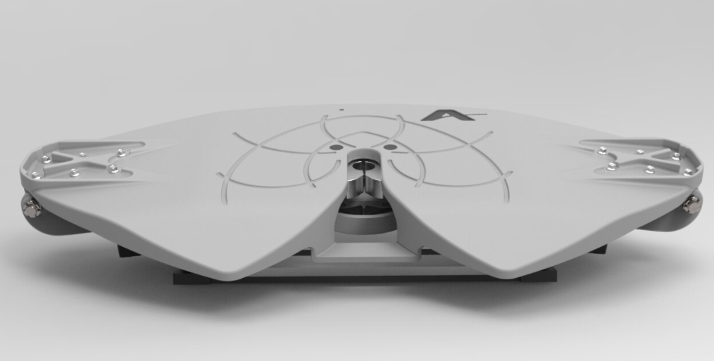 The Axicle Engineering fifth-wheel tractor anti-rollover system prototype. The Axicle Engineering fifth-wheel tractor anti-rollover system prototype.