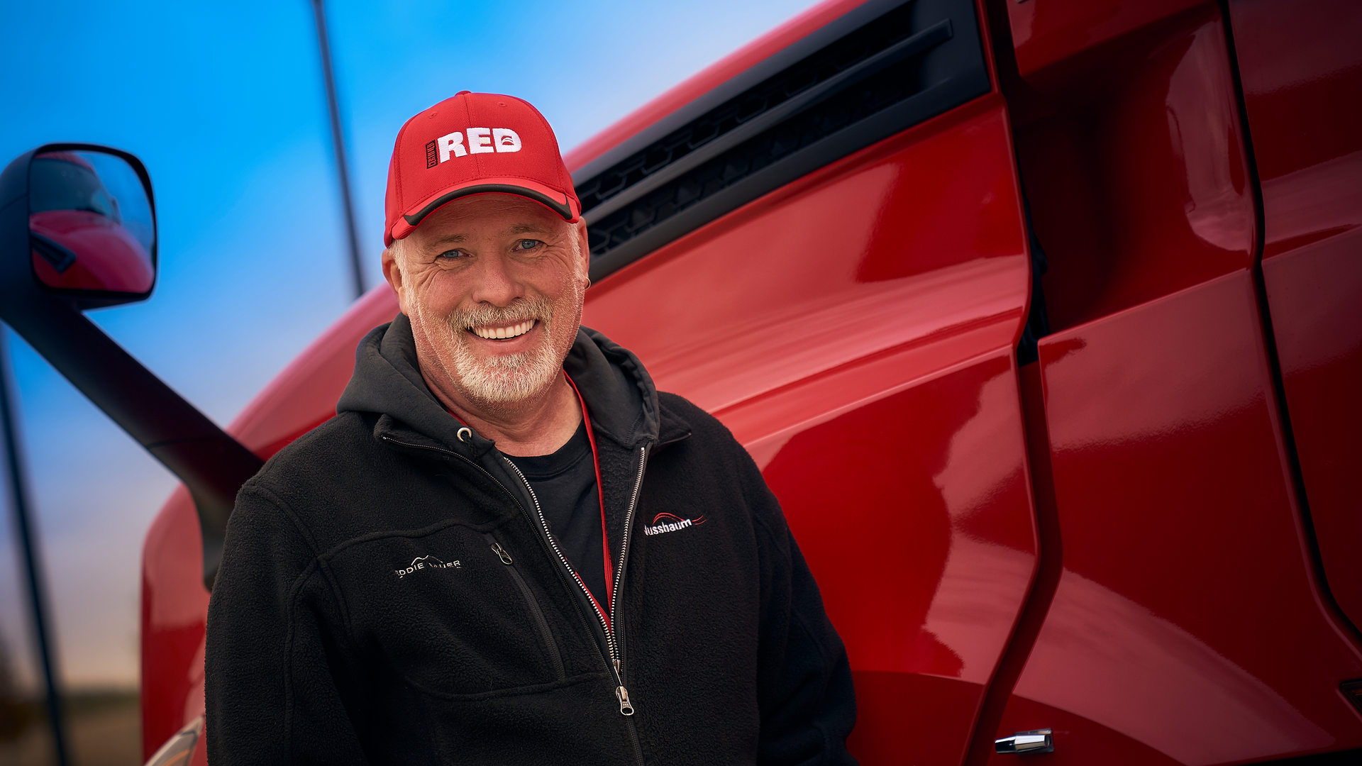 Clark Reed, professional driver for Nussbaum Transportation.